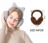 Damskie nauszniki dla dzieci Piękne nauszniki Słodkie kocie uszy Zimowa opaska na ucho
