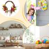 Spring Wreaths for Front Door Artificial Floral Decor Spring Flower Wreath for Living Room Bedroom Indoor Outdoor Home Window