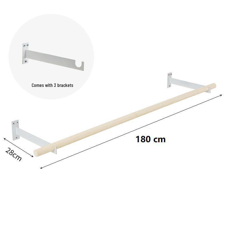 Wall-Mounted Clothes Rack for Underwear, Pants, and Children's Clothing