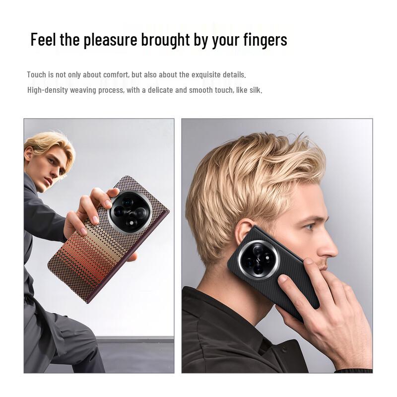 CangHua Full-Wrap Aramid Fiber Magnetic Case for OPPO Find N5