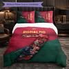 Set Biancheria da Letto Cristiano Ronaldo 3 Pezzi Morbido Set Copripiumino con Federe Set Decorazione Camera da Letto per la Casa