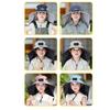 Waterproof Wide Brim Sun Cap Adjustable Sunshade Fan Cap Comfortable Children's Solar Fan Hat  Boys
