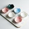 Japanese-style Ceramic Retro Gold-painted Cherry Blossom Taste Plate Soy Sauce Taste Plate Vinegar Taste Plate Household Dipping