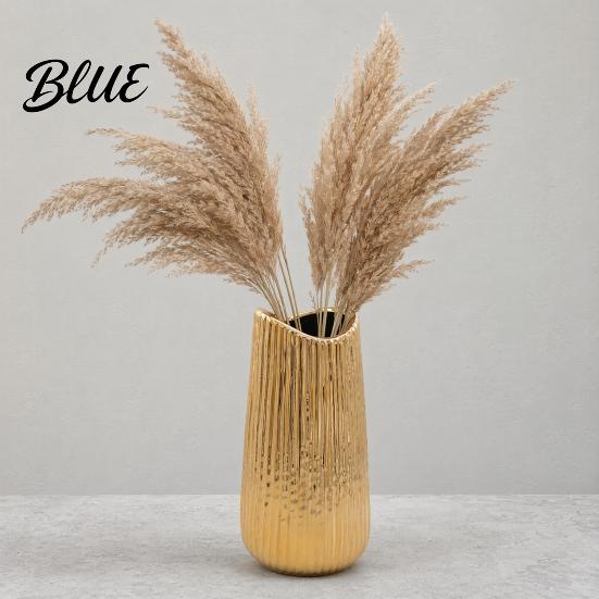Ceramic Flower Vase Gold Vases Decorative for Fresh Flowers And Dried Arrangements