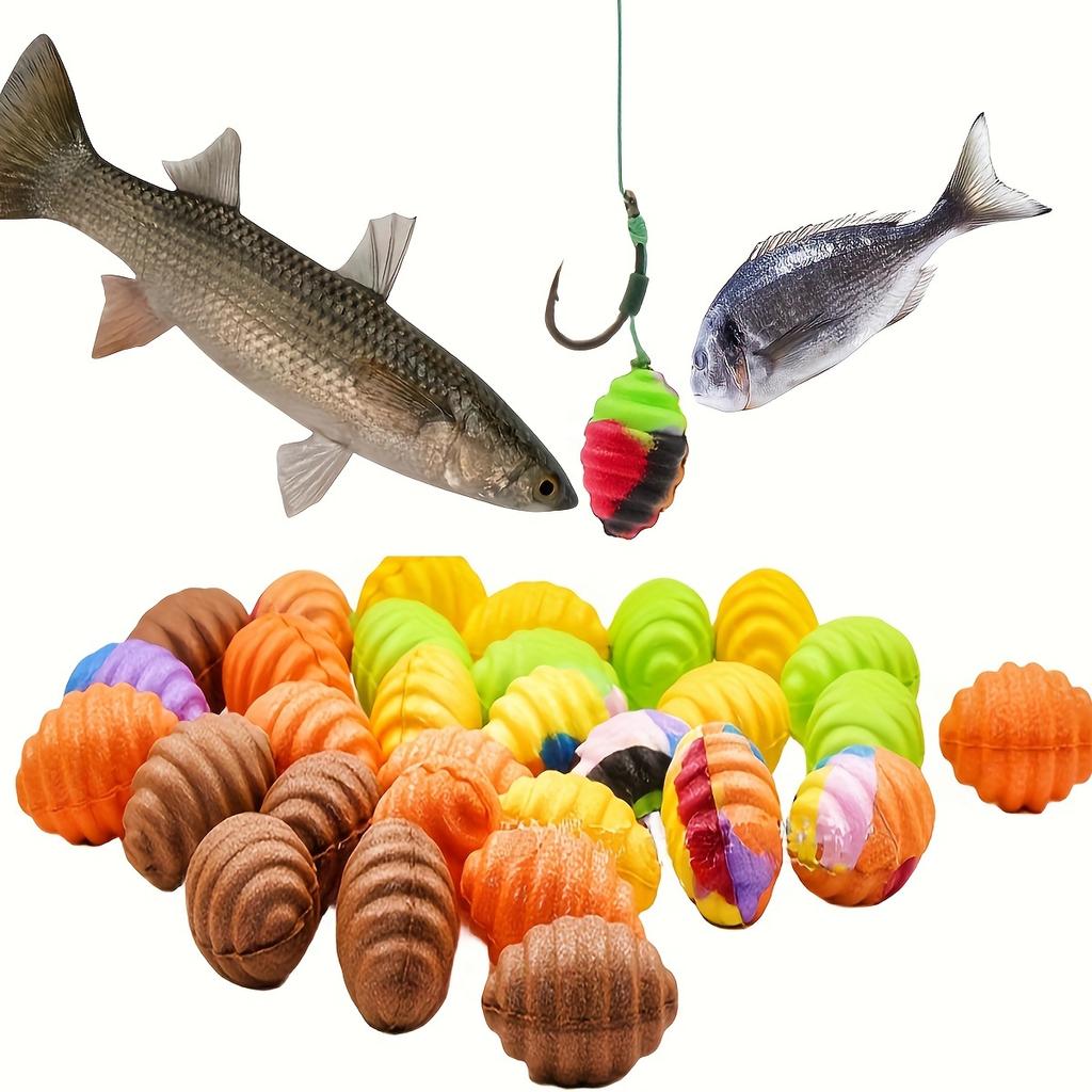 Colorful Worm Bait, PP Plastic, Floating Fish Lure, for Carp Fishing, Multi-Scent, Insect Shape, Fishing Tackle, Outdoor Sport,