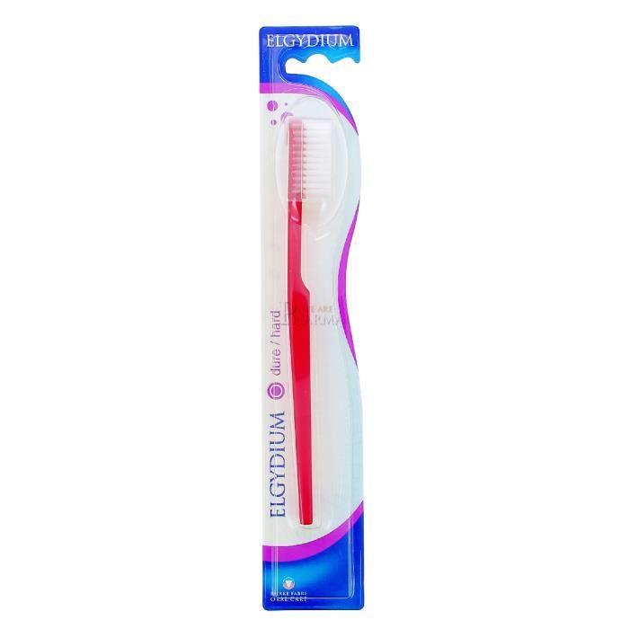 Brosse À Dents - Elgydium - CLASSIC Standard - Tête Longue - Dure - Hygiène Bucco-dentaire