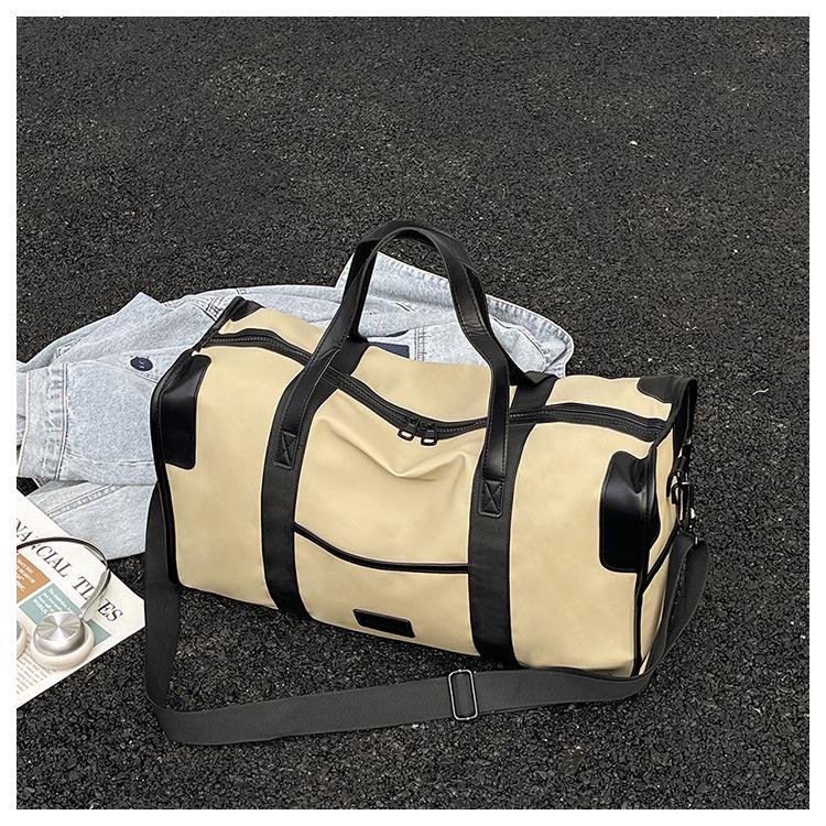 2025 Large Capacity Versatile Gym & Travel Bag with Wet/Dry Separation, Casual Shoulder & Crossbody Design