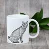 Kurilian Bobtail I - Cat Mug, Cheerful Mug for a Dog Lover, Personalized Gift from the Art-Dog Brand