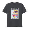 Birdland 1949 Poster Theater Vogel Baumwoll T-Shirt Jazz Musik Live Coltrane Design New York Inspiriert Retro Stil Vintage Gewaschen