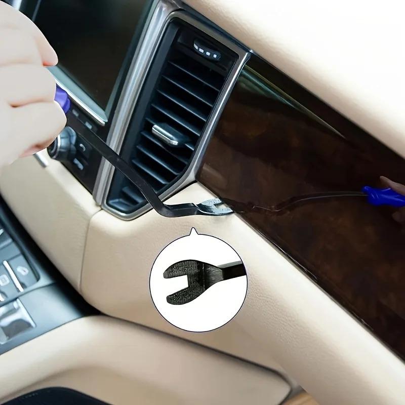 Portable Car Panel Removal Tools Kit Nail Puller Radio Audio Door Pry Repair Car Clip Trim Dash Removal Installer Set Hand Tools