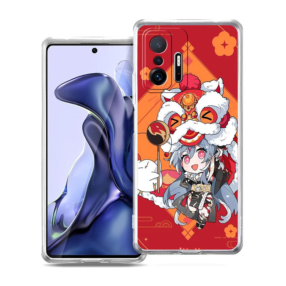 Cute Honkai Impact 3rd Game Phone Case For Xiaomi 14 13 12 Lite Mi 11 11X 13T 12T For Poco X5 X4 X3 NFC F5 F4 M4 Pro 5G Cover