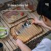 OEING 15-Piece Outdoor Cutlery Storage Kit