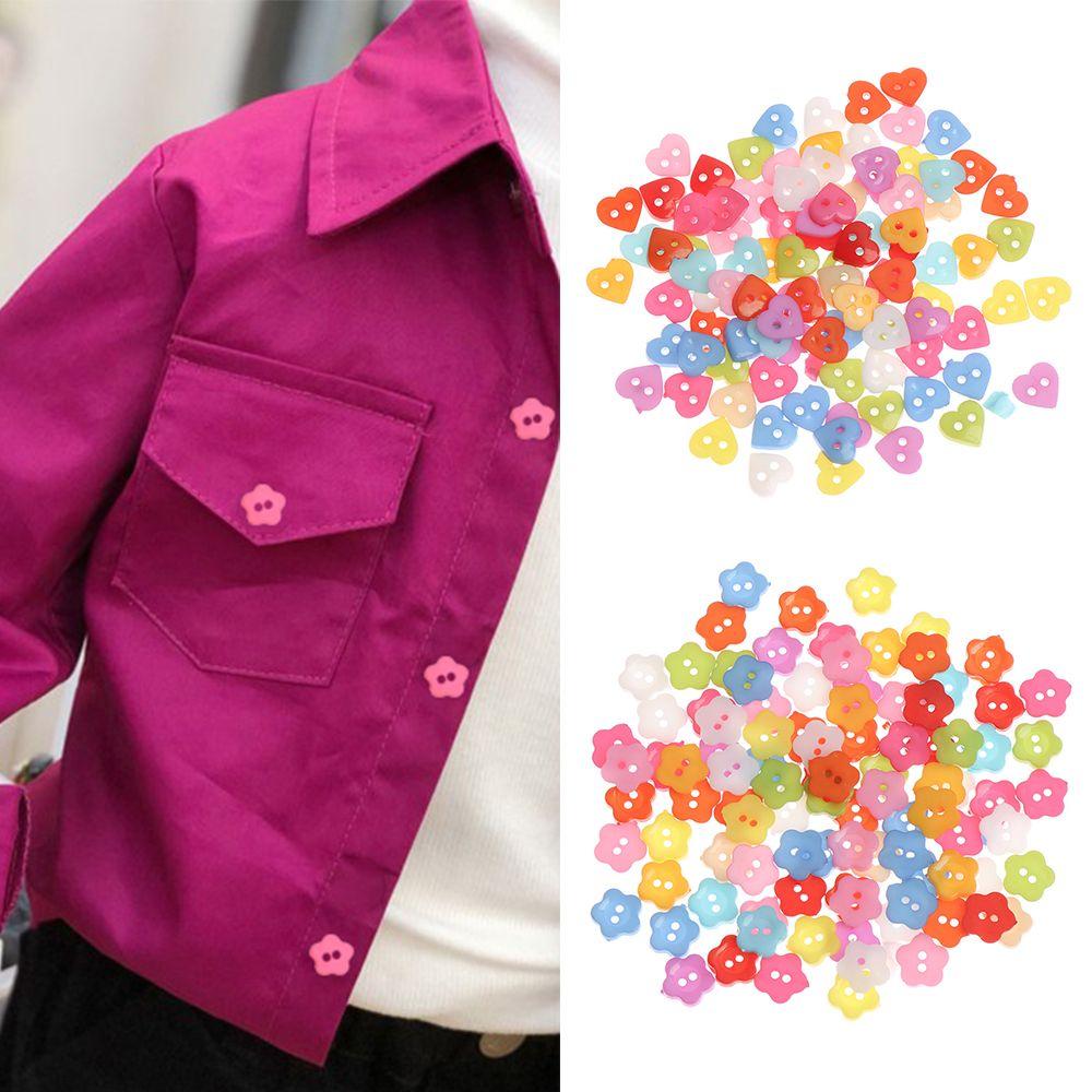 Shape Multicolor DIY Accessories Scrapbooking Decorative Apparel Sewing Buttons Handicraft Buckles
