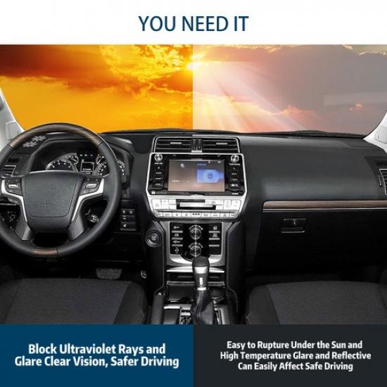 Dashmat Dash Cover Dashboard Mat Car Interior Pad For Toyota Prado 2018-