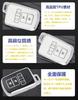 YANMW Voxynore 80 Series Key Case Sienta Key Cover Compatible Toyota Alphard Vellfire 30 Series Smart Key Case, Silver Black