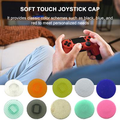 10/50Pcs 3D Analog Thumb Stick Caps Vibrant Color Non-Slip Design Easy To Install Rocker Joystick Covers