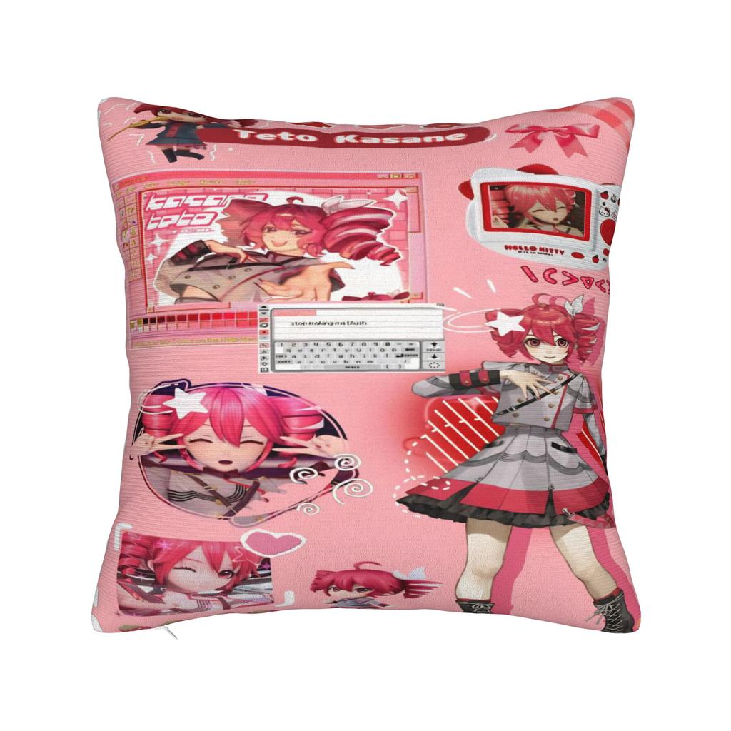 White Lily Cookie Cookie Run Kingdom Pillow Cases Cushion Cover Awesome Decorative Pillowcover for Car 4545cm