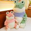 Adorable Plush Frog Toy Soft And Cuddly Stuffed Animal For Kids And Girls