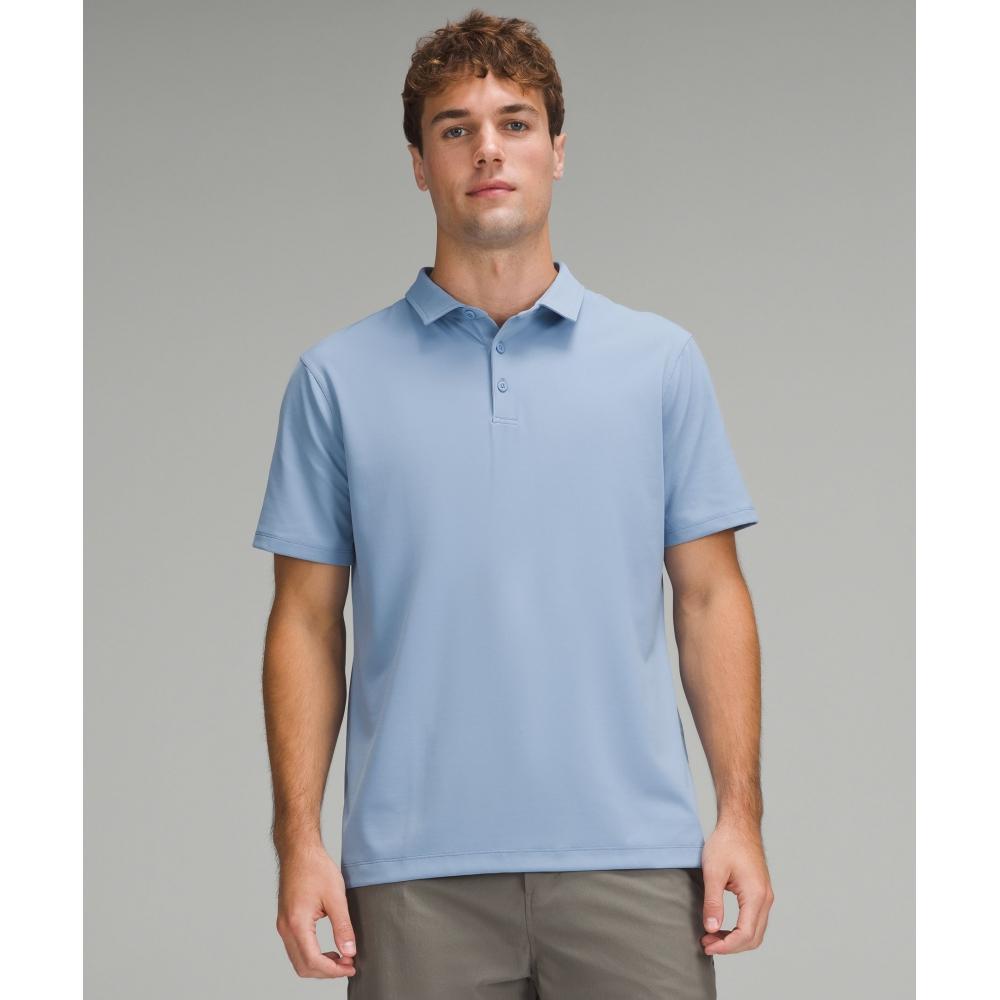 

Lululemon Showzero Polo Shirt Blue Willow XXL