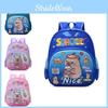 Animated Backpack Kidfriendly In Pink Purple Green And Blue For Use School
