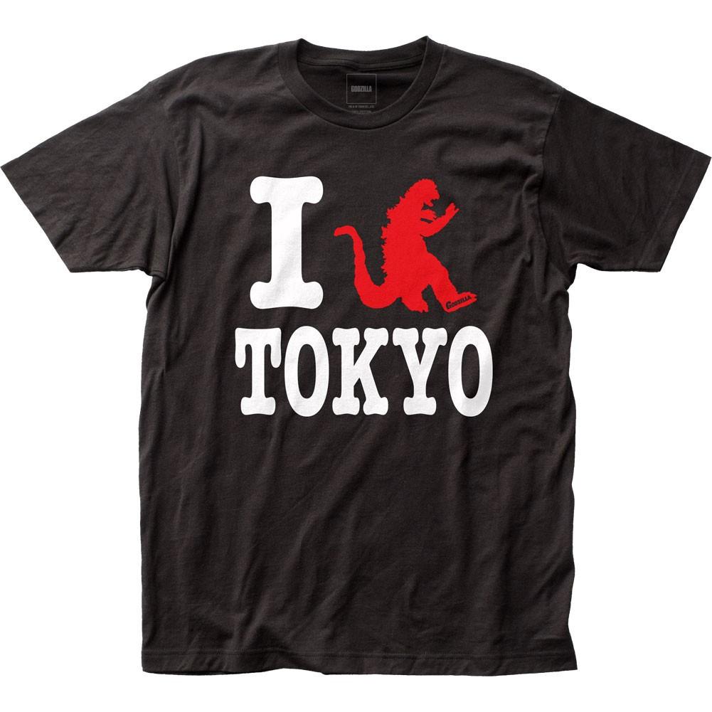Godzilla I Godzilla Tokyo Mens T Shirt Classic Monster Movie Tee New Black XXXXL