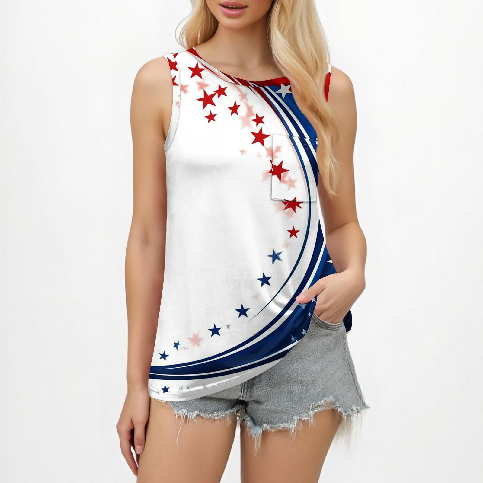 

Женские майки 2025 года, свободный крой, высокий ворот, летний топ, нарядные повседневные рубашки без рукавов с карманом S белый