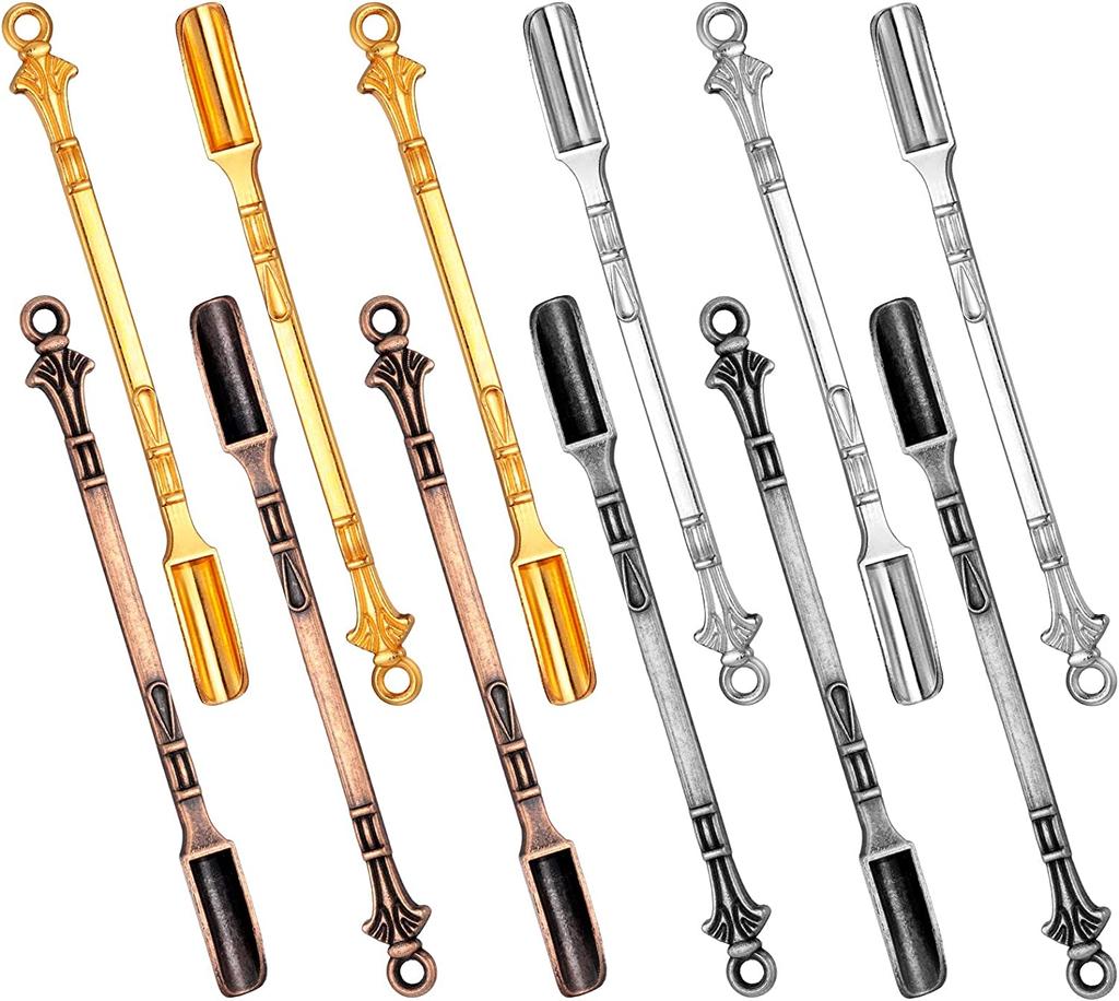 1 szt. Metalowa mini łopatka łyżka łyżka medyczna mikro łopatka do debugowania łyżeczka deserowa łyżeczka do soli Mini łyżka do proszku