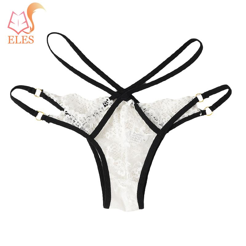 French Pure Desire Aesthetic Lace Underpants Women's Sexy Mesh Breathable Hollow Slim Fit Thin Band Low Waist Briefs for Ladies