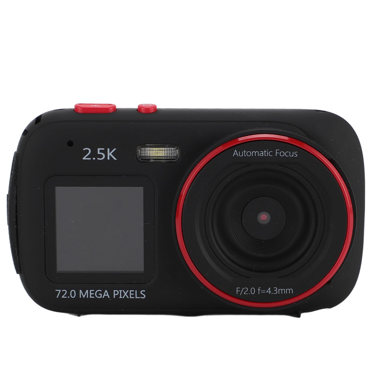 

Подвійна екранна селфі-камера 2.5K 72MP Автофокус Відтворення музики MP3 16-кратний зум Вбудоване підсвічування