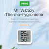 MIIIW S08 LCD Digital Hygrometer Indoor Temperature Humidity Meter Portable Tabletop Wall Mounted Room Temperature and