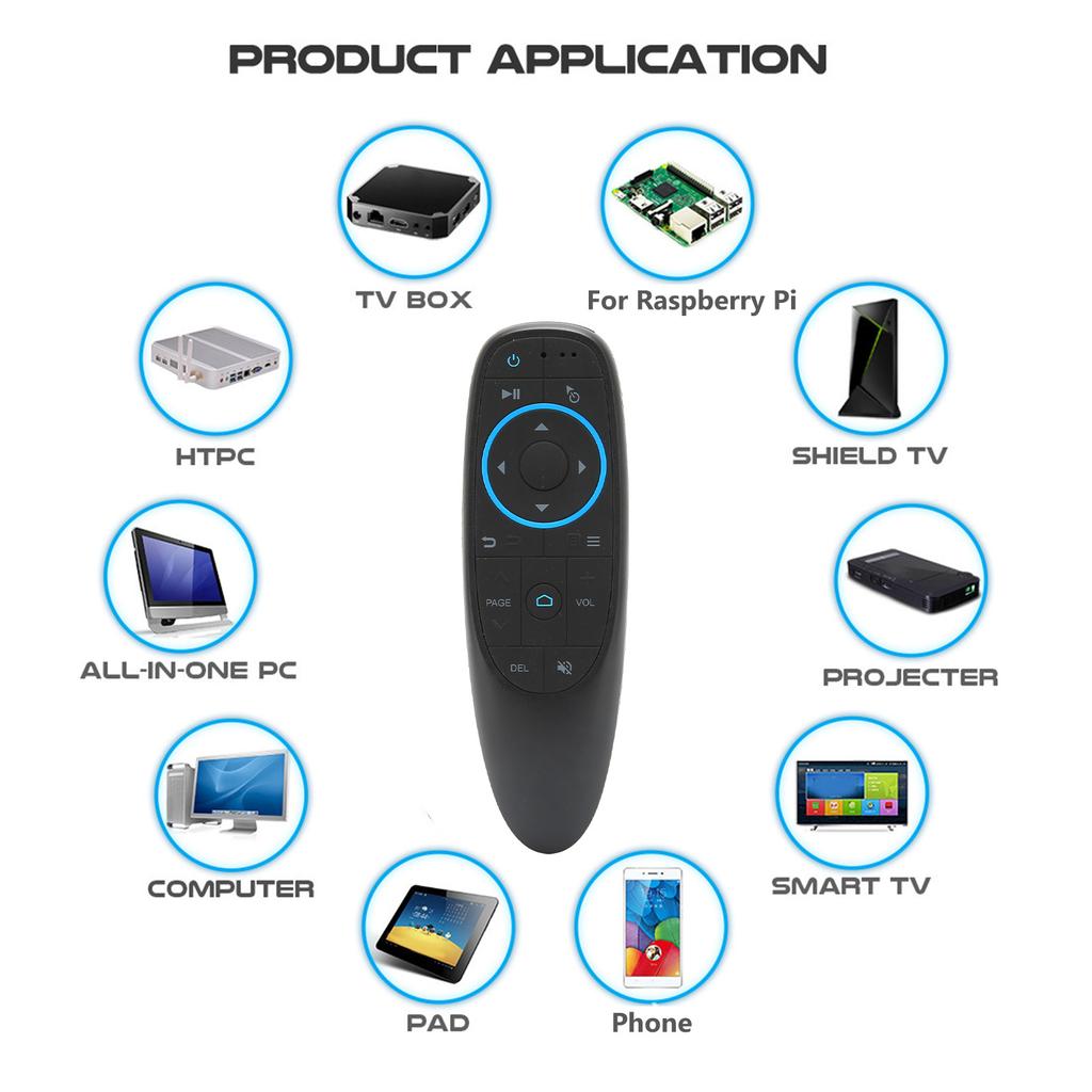 Voice Remote Control IR Learning Remote Control for TV Box Computer Smart Television