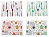 1PC Placemats Table Mat Kids Tableware Cartoon Dining Table Disc Pads Coasters
