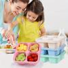 Wheat Straw Lunch Box, Snack Compartment Box, Nut Candy Sealed Box, Snack Pastry, Fruit Refrigerator, Fresh-keeping Box