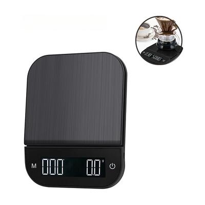 Timemore New BLACK BASIC+ Coffee Scale, Smart Digital Scale, Pour Coffee, Electronic Drip Coffee Scale with Timer 2kg