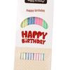 Smokeless Spiral Birthday Cake Candles - Colorful Crystal Design with Free Shipping