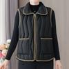 Lapel New Autumn and Winter Loose Thickened Versatile Jacket Vest Mother's Warm Waistcoat Casual Vest