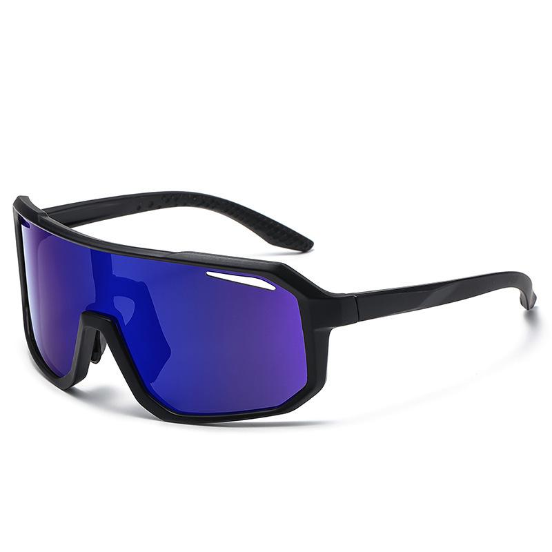Outdoor Cycling Sports Sunglasses Windproof And Uv-Proof Unisex Large Frame Fashion High-End Big-Name Sunglasses
