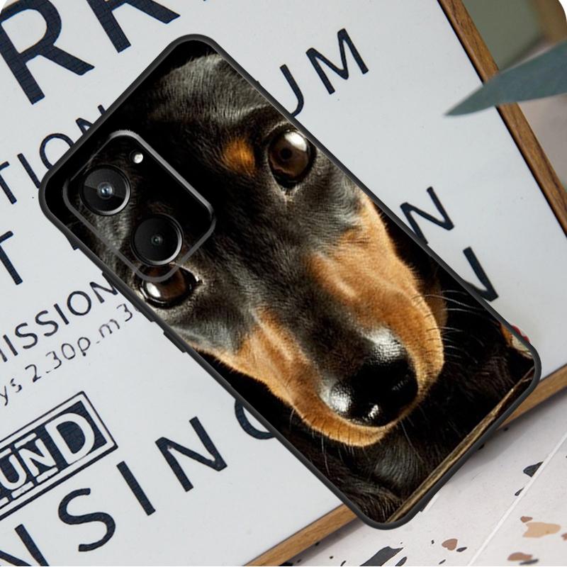 

Dachshund Dog For Realme C31 C33 C35 C51 C53 C55 C67 GT5 GT Neo 6 9 10 11 12 Pro Plus C21Y C25s C30 Case Realme 11 Pro