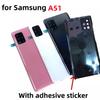 Mobile Phone Back Cover Glass Replacement For Samsung Galaxy A51 SM-A515F A516 A5160 Battery Cover Rear Door Housing