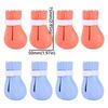 4PCS Adjustable Cat Claw Protector Anti-Scratch Pet Cat Shoes Cat Bath Wash Boots  Home Use