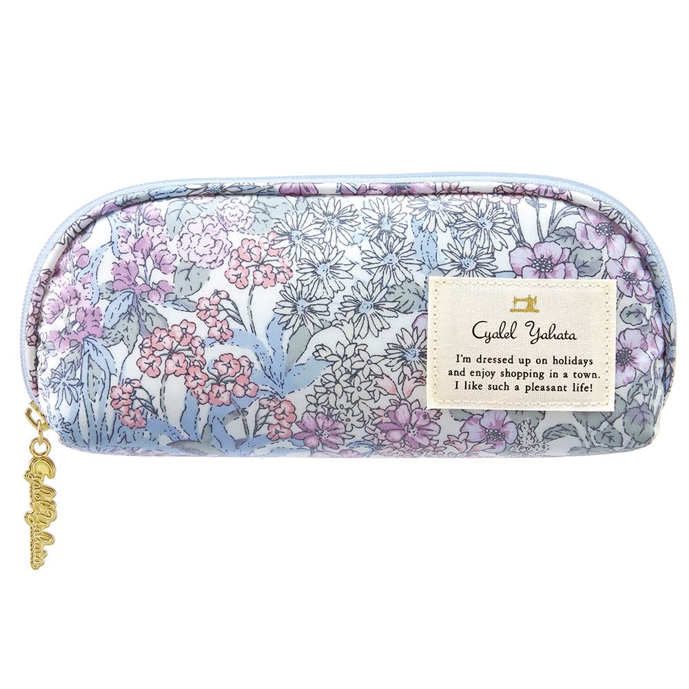 

Cyalel Yahata Zippered Eyeglass Sunglasses Reading Glasses LC Floral Lily Made in Japan Women s Case, Stylish, Lightweight, Soft, Case, Case, Slim,