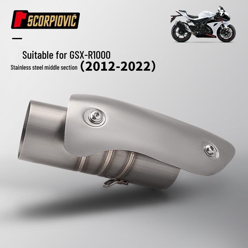 

Compatible with GSXR1000 (2012-2022) for Big R Mid-Section Exhaust & Tail Section Modification; Non-Destructive Installation.