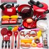 Cross-border Kids’ Playhouse Kitchen Set: Qie Qie Le Fruit & Veggie Cutting Toy for Girls