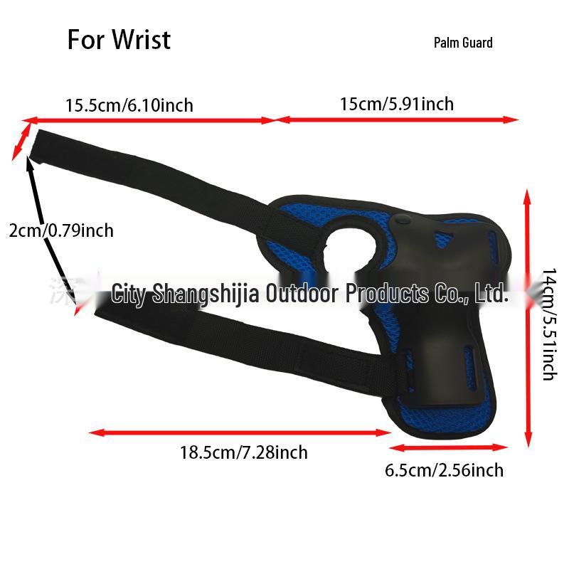 Kids' Skateboard & Ice Skating Protective Gear Set: Knee Pads, Roller Skating & Balance Bike Gear