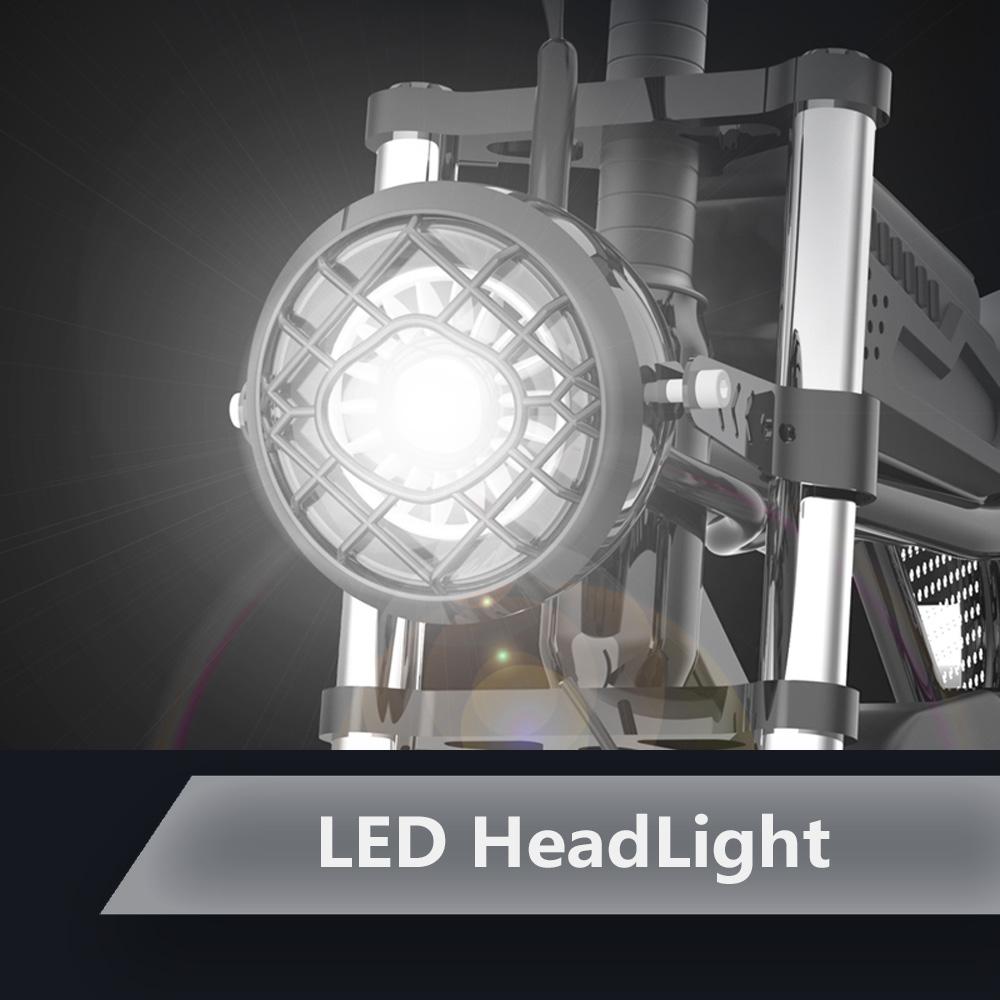 YVY C20 1500W Hochleistungs-Elektrofahrrad mit Rückspiegel, 48V20Ah, 20×4.0 Fat Tire, Vollfederung, Hydraulische Scheibenbremsen Offroad E-Bike