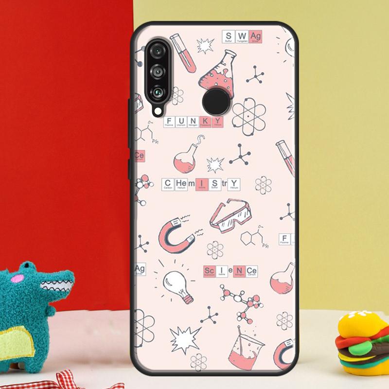 Biology and Chemistry For Huawei Nova Y91 Y90 Y60 Y70 Y72 Y61 9 10 SE 12i 12s 11i 5T P60 Pro P20 P30 P40 Lite Case