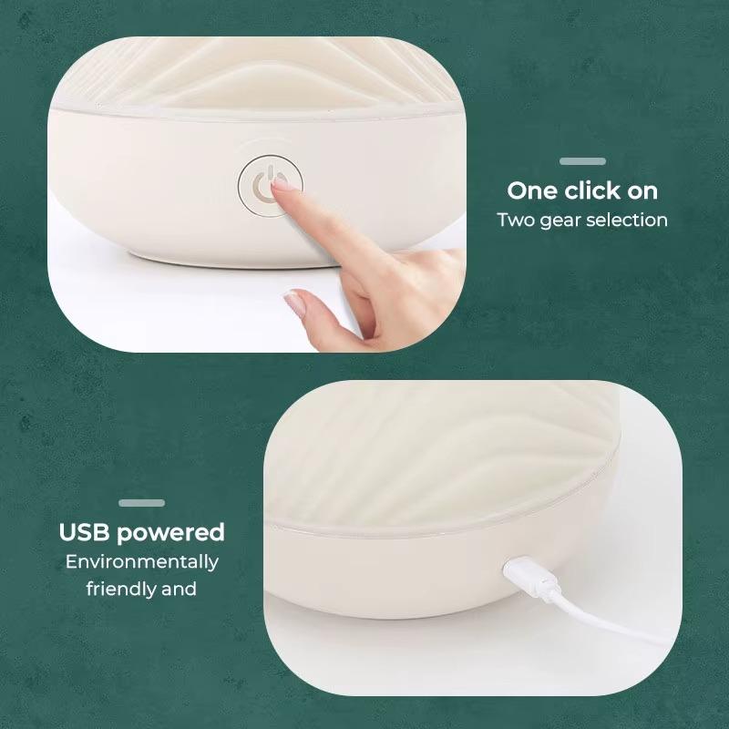 Portable wireless air humidifier rechargeable large capacity household aromatherapy essential oil mist landscape diffuser