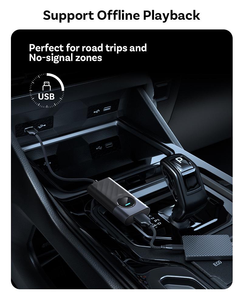 Ottocast Wireless CarPlay & Android Auto Adapter