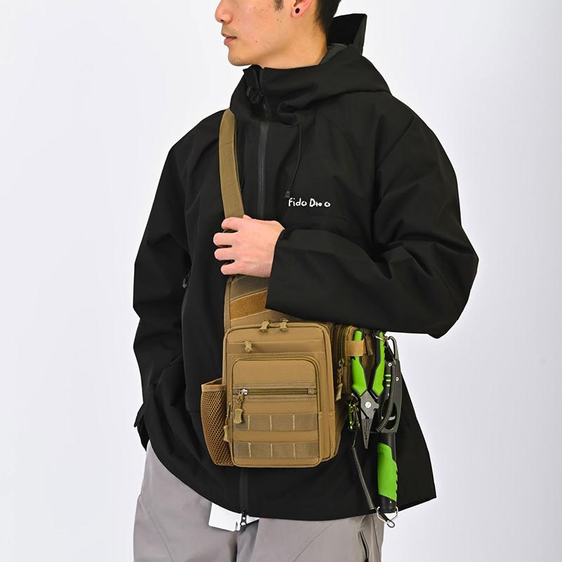 Camping Climbing Bag Chest Pouch For Men Cycling Hiking Travel Outdoor Sport Tactical Crossbody Molle Fishing Waist Fanny Pack