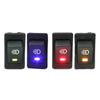 Blue Light 12V 35A Led Light Marine Car Modification Switch Fog Light Boat Rocker Switch